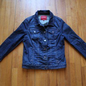 Guess Classic Jean Jacket - Women's - Large